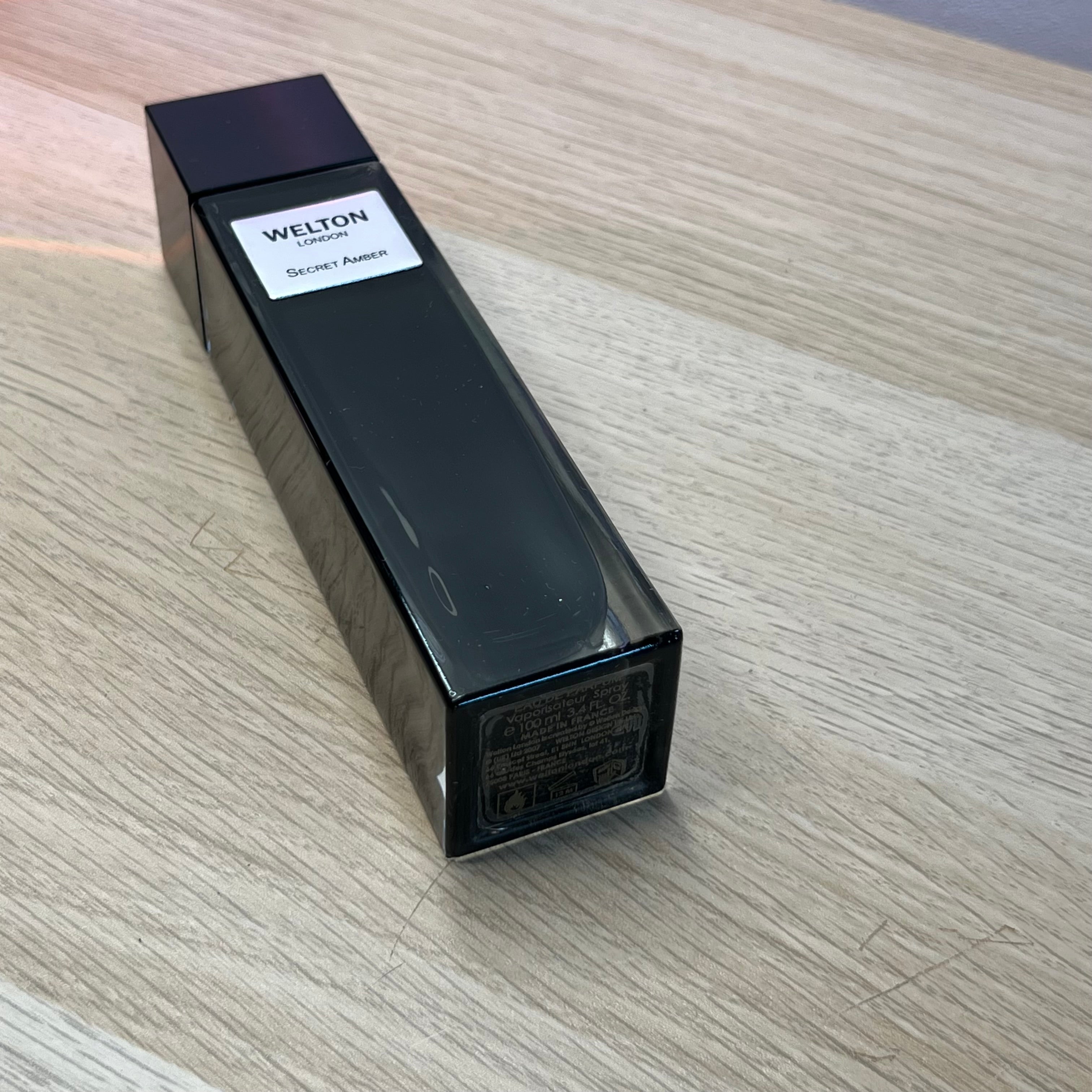 Secret amber – EDP (100 ml, 100% restant, avec boîte) | Welton London