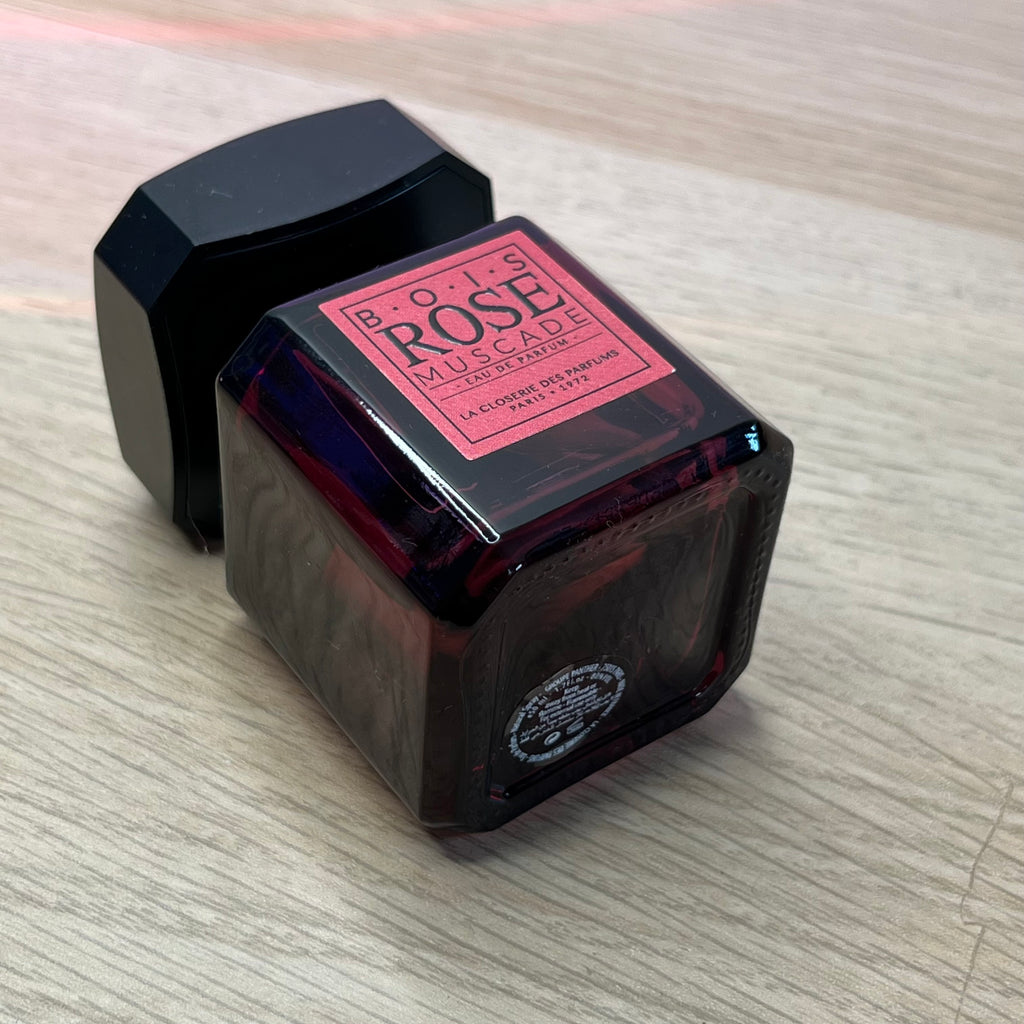 Bois rose muscade – EDP (50 ml, 90% restant, avec boîte) | La closerie des parfums