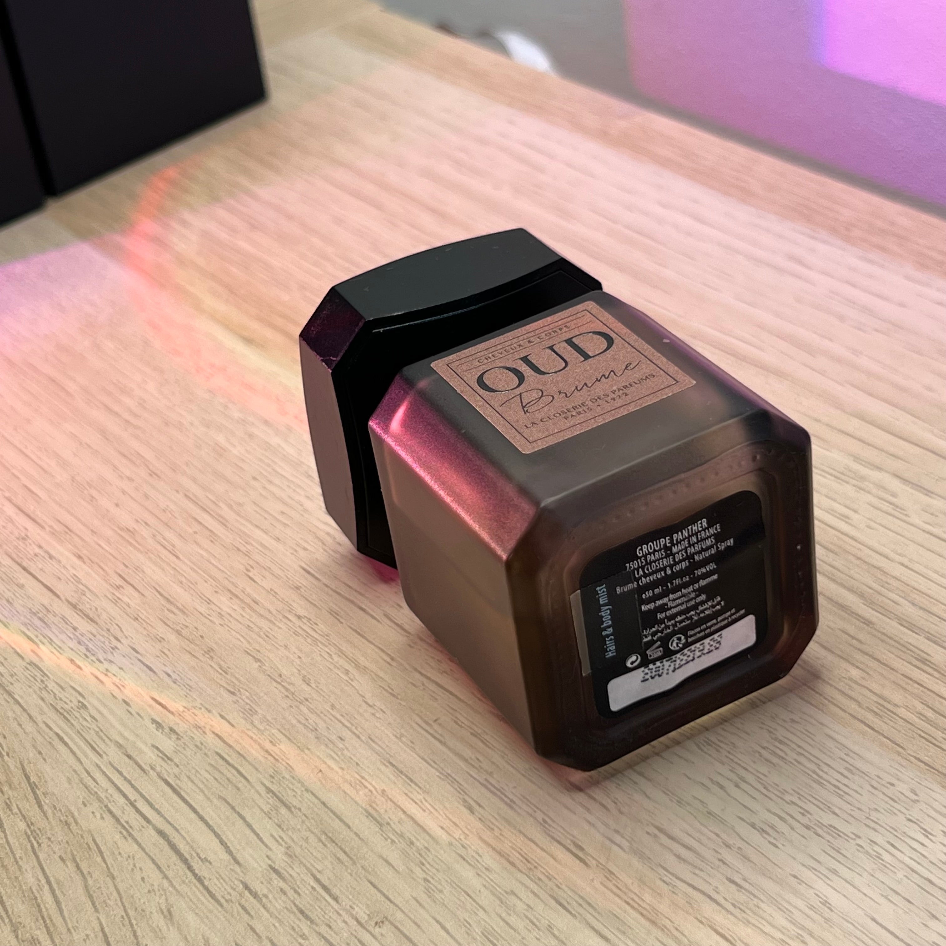 Oud brume – Brume (50 ml, 60% restant, sans boîte) | La closerie des parfums