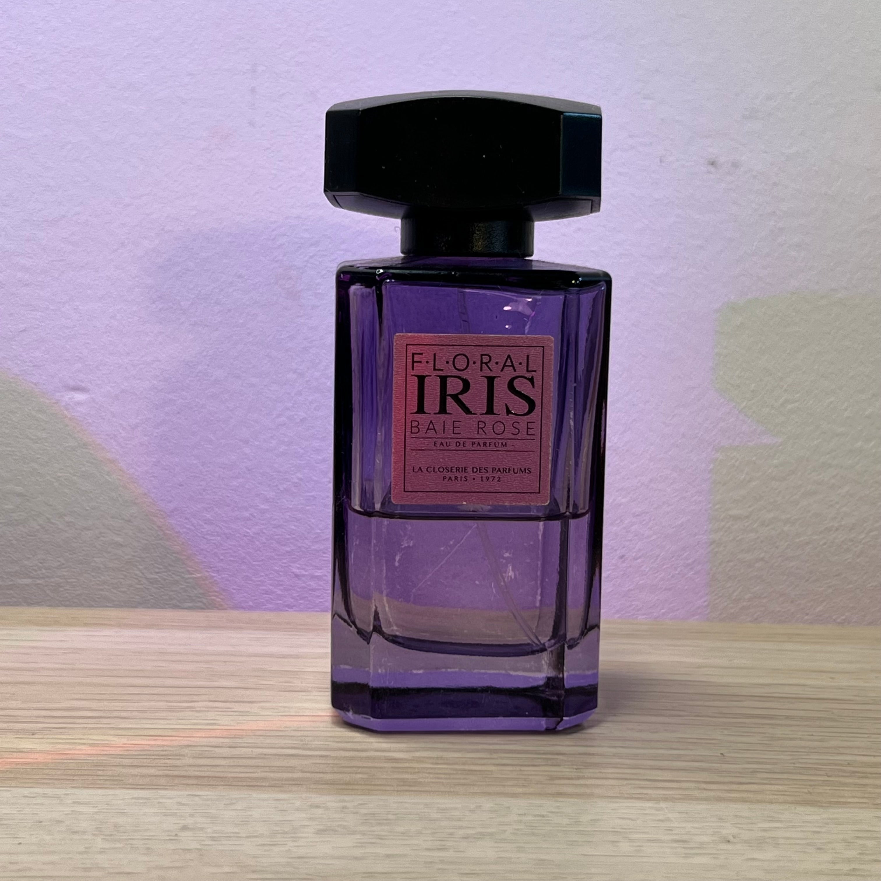 Floral Iris baie rose – EDP (100 ml, 25% restant, sans boîte) | La closerie des parfums