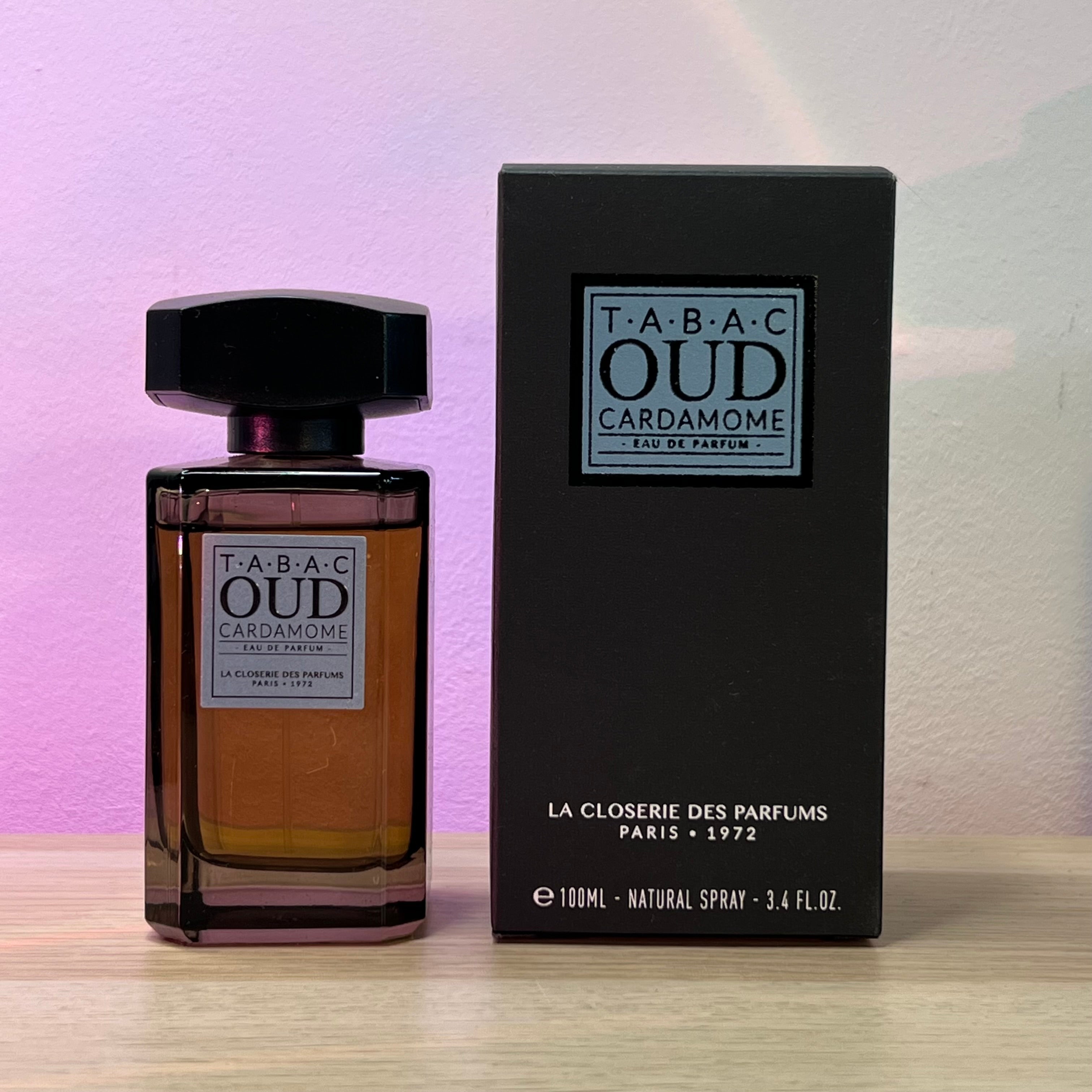 Tabac oud cardamome – EDP (100 ml, 95% restant, avec boîte) | La closerie des parfums