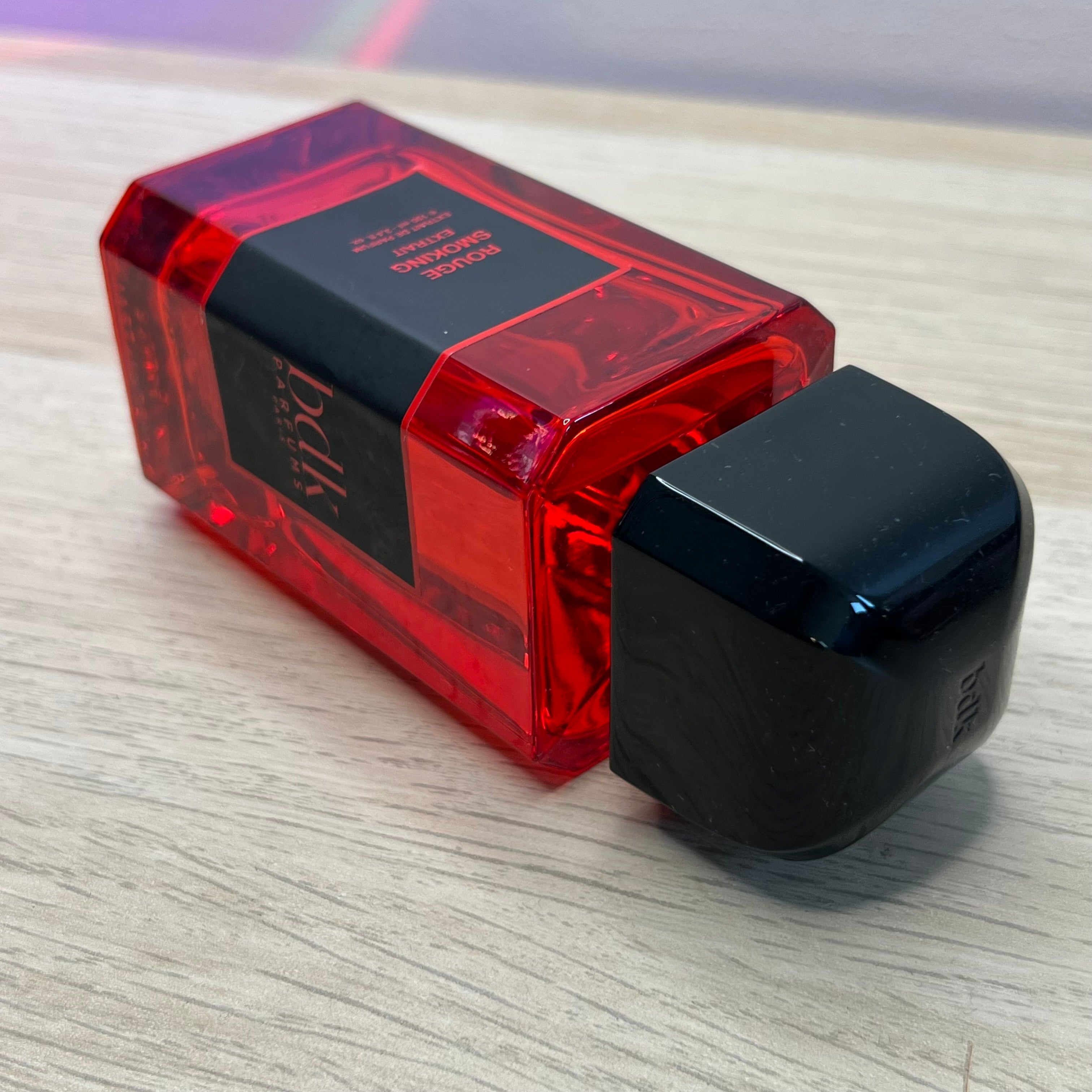 Rouge smoking extrait – extrait de parfum (100 ml, 95% restant, avec boîte) | BDK PARFUMS