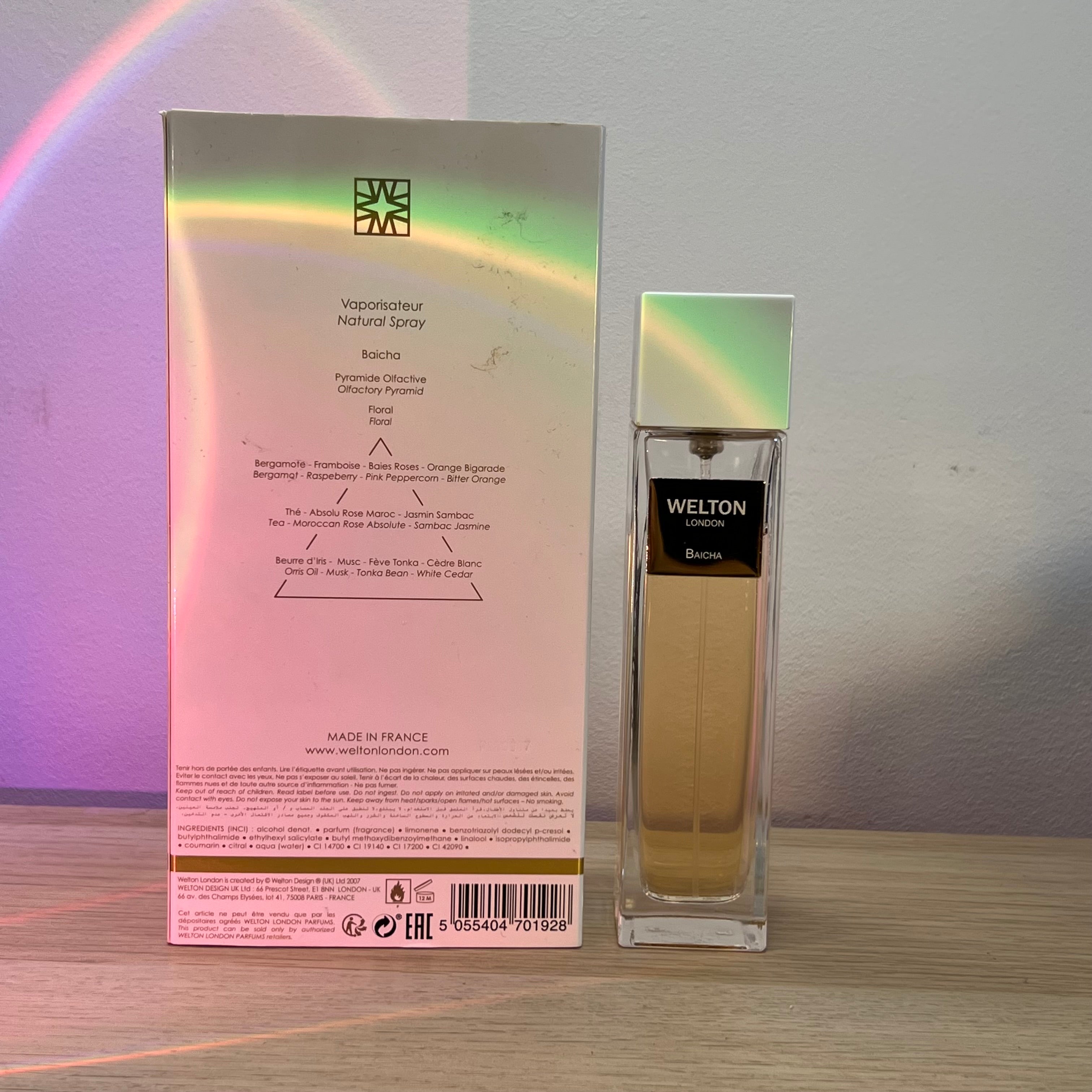 Baicha – EDP (100 ml, 80% restant, avec boîte) | Welton London