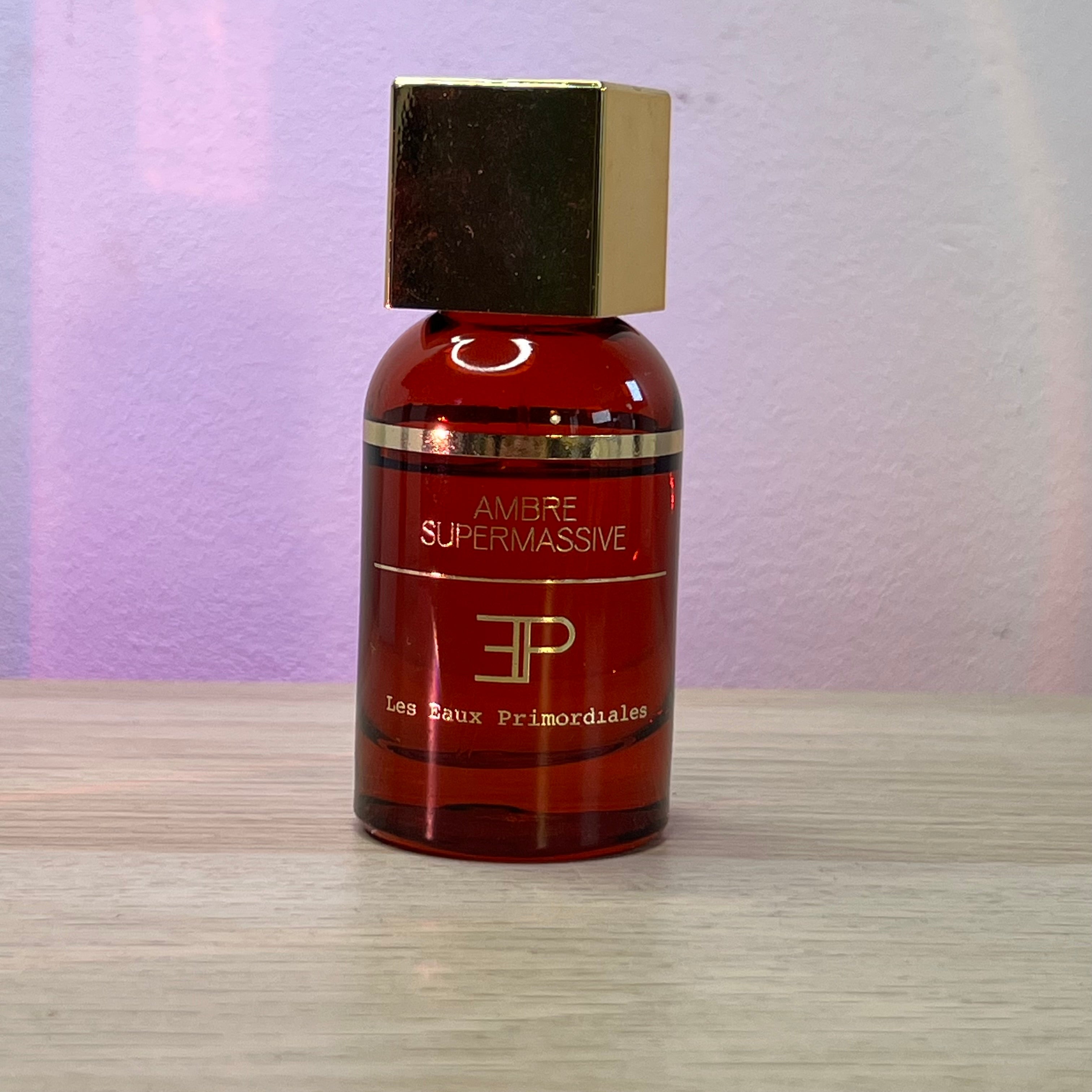 Ambre supermassive – EDP (50 ml, 80% restant, avec boîte) | Les eaux primordiales