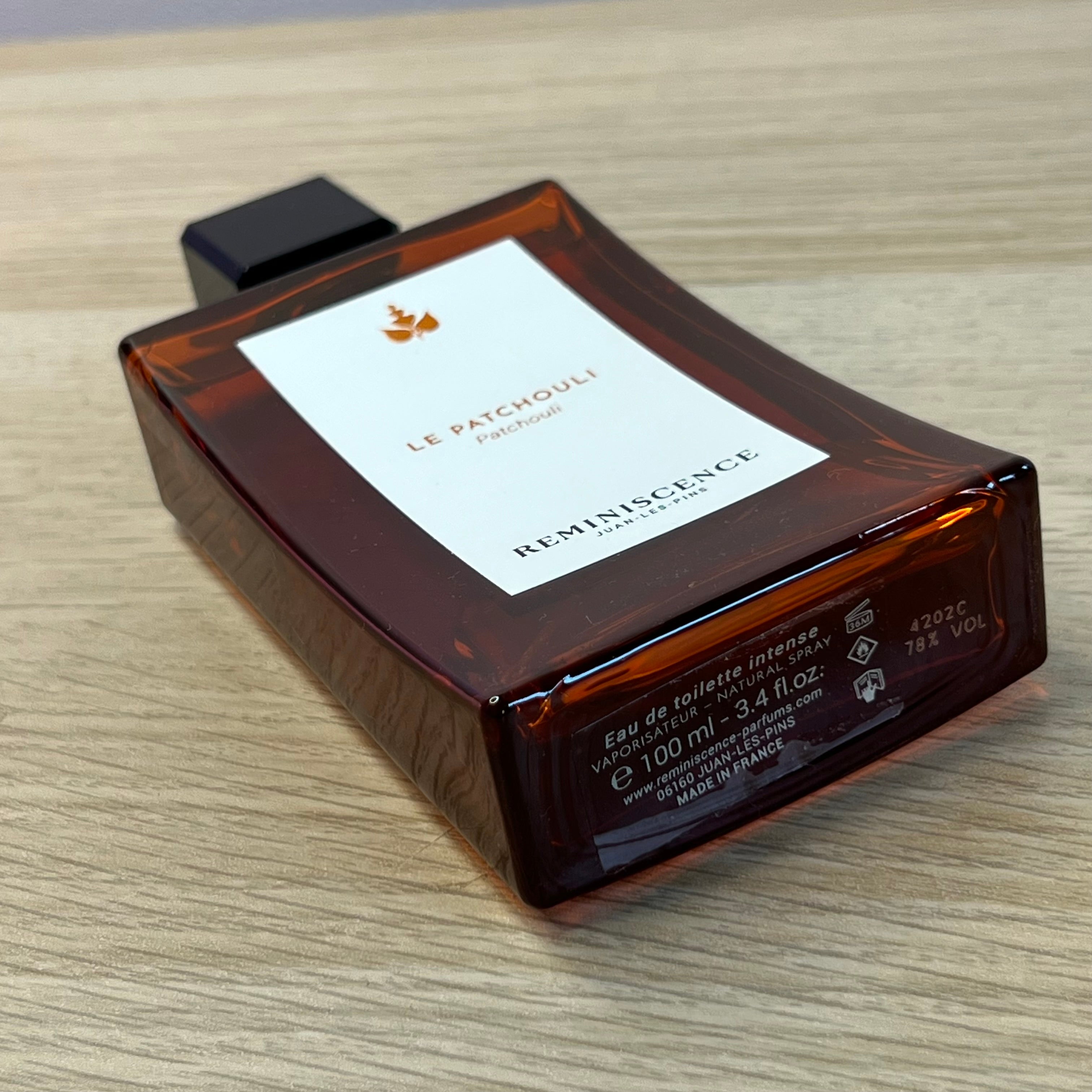 Le patchouli – Parfum (100 ml, 95% restant, avec boîte) | Reminiscence