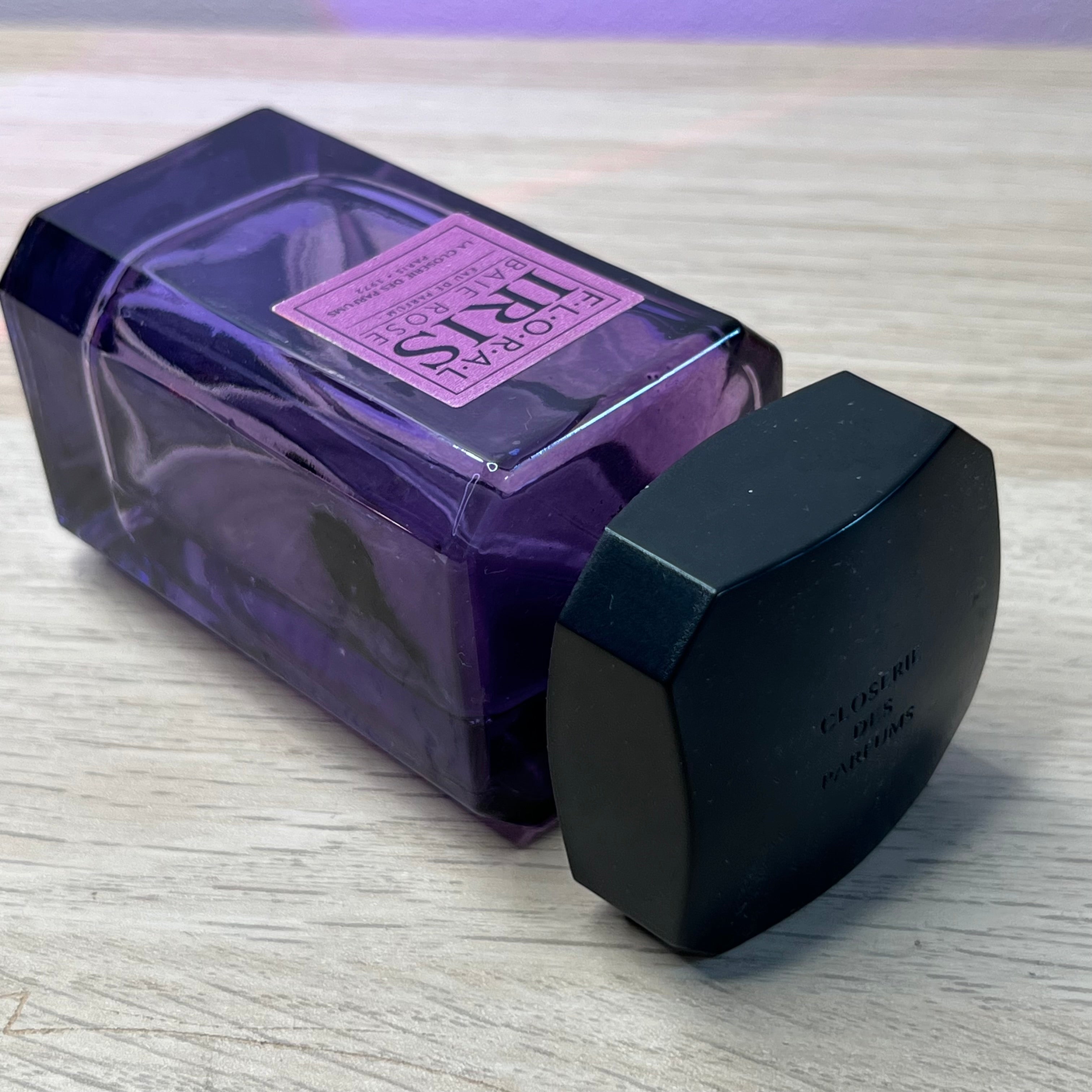 Floral Iris baie rose – EDP (100 ml, 25% restant, sans boîte) | La closerie des parfums