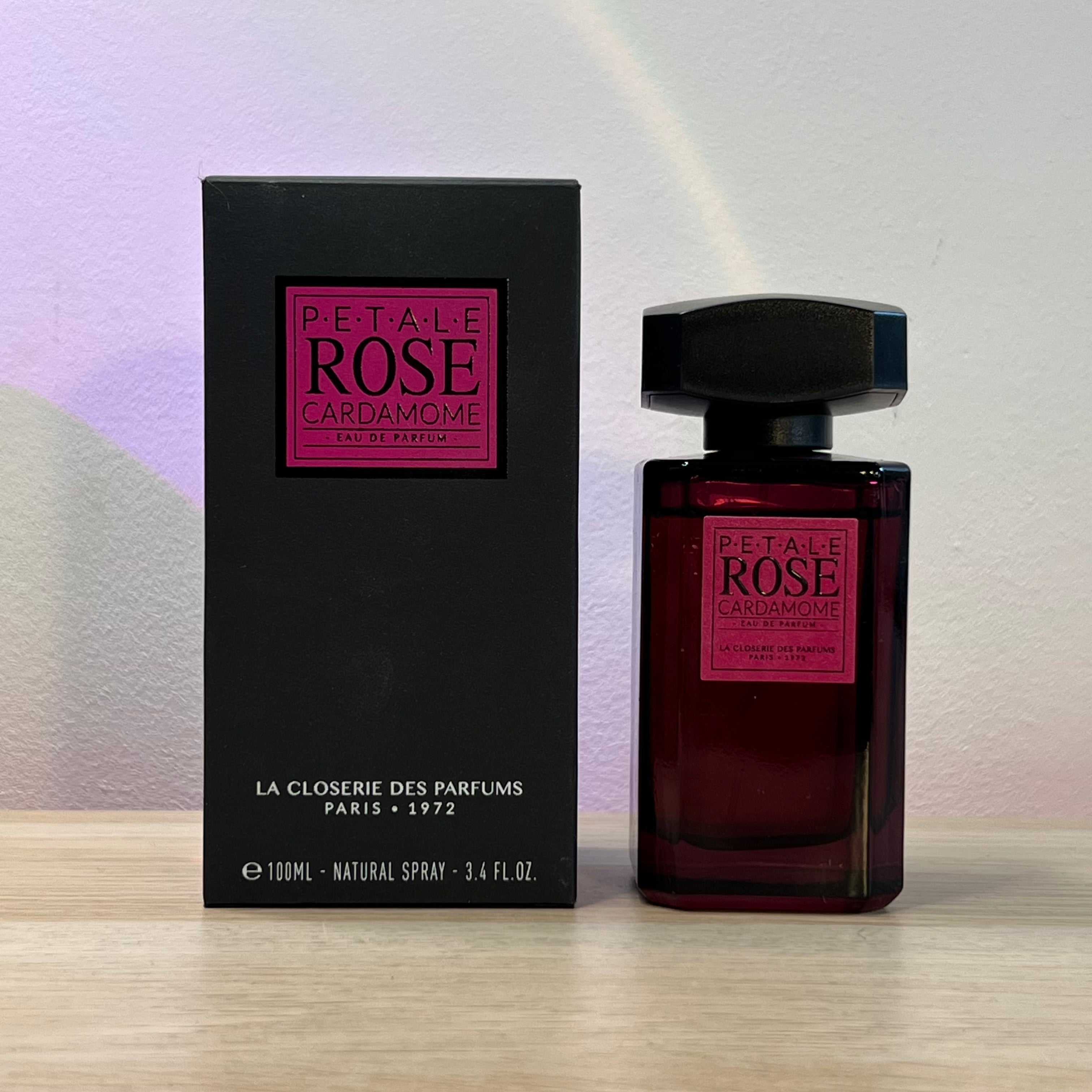 Pétale rose cardamome – EDP (100 ml, 90% restant, avec boîte) | La closerie des parfums