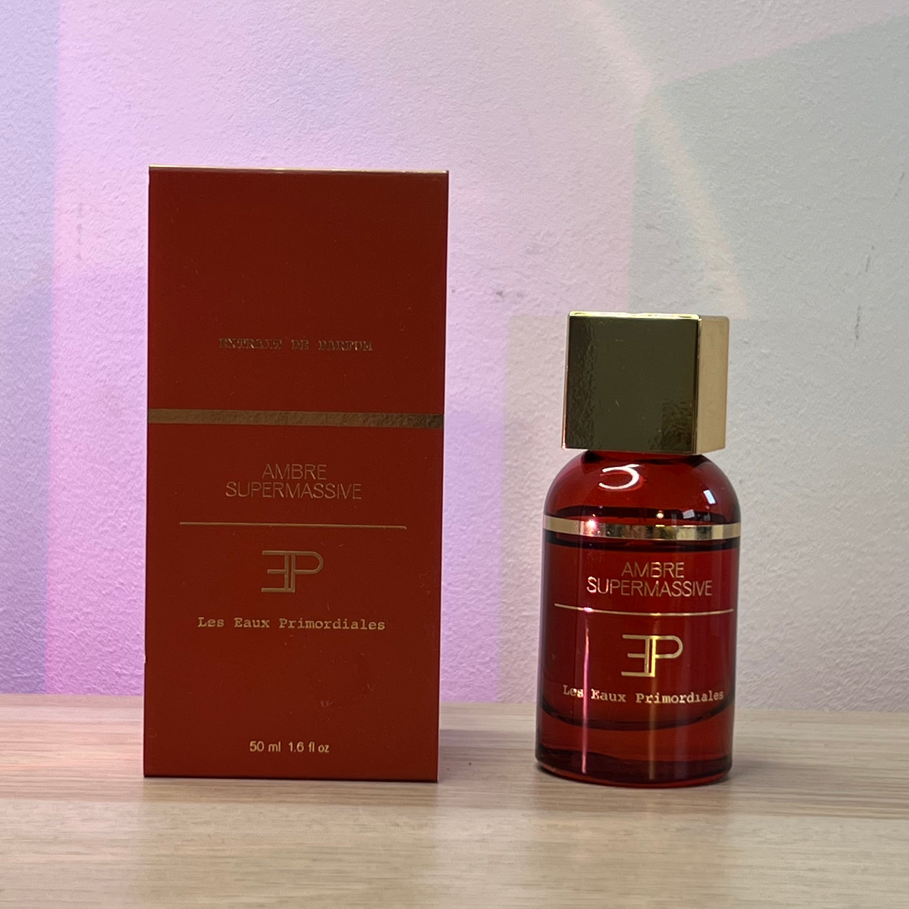 Ambre supermassive – EDP (50 ml, 80% restant, avec boîte) | Les eaux primordiales