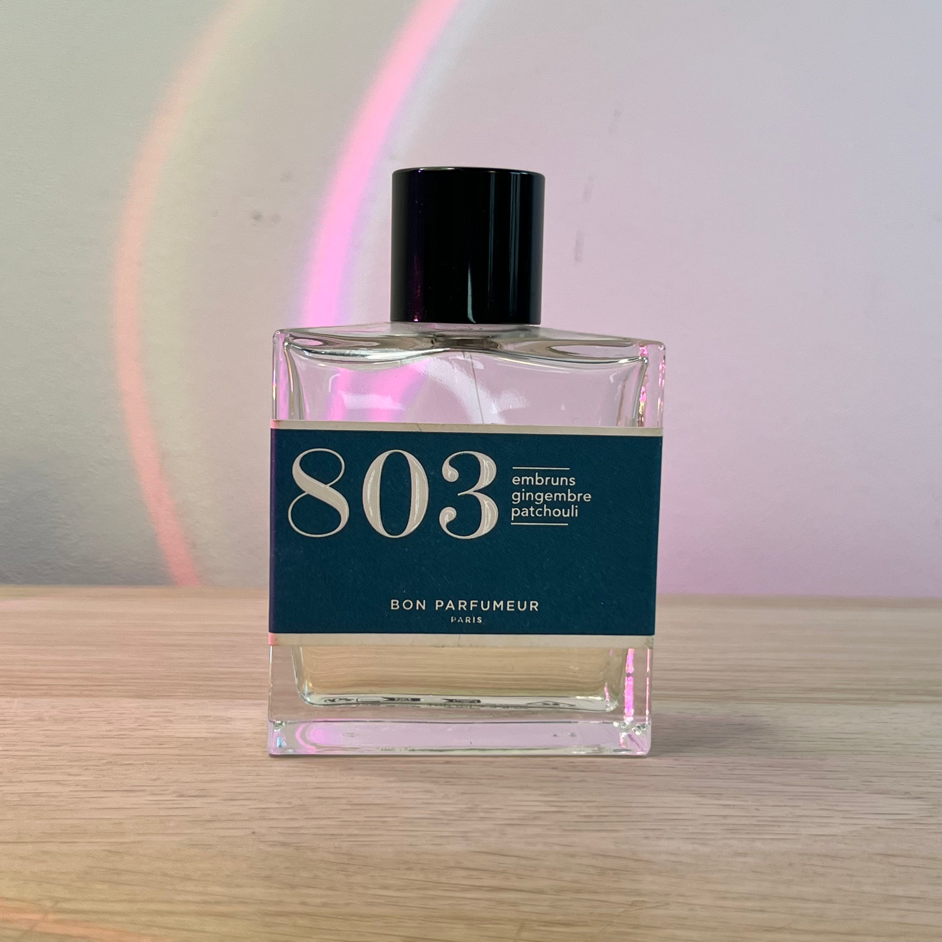 Bon Parfumeur – 803 | Cardamome, Cèdre & Musc (100 ml – 60 % restant)