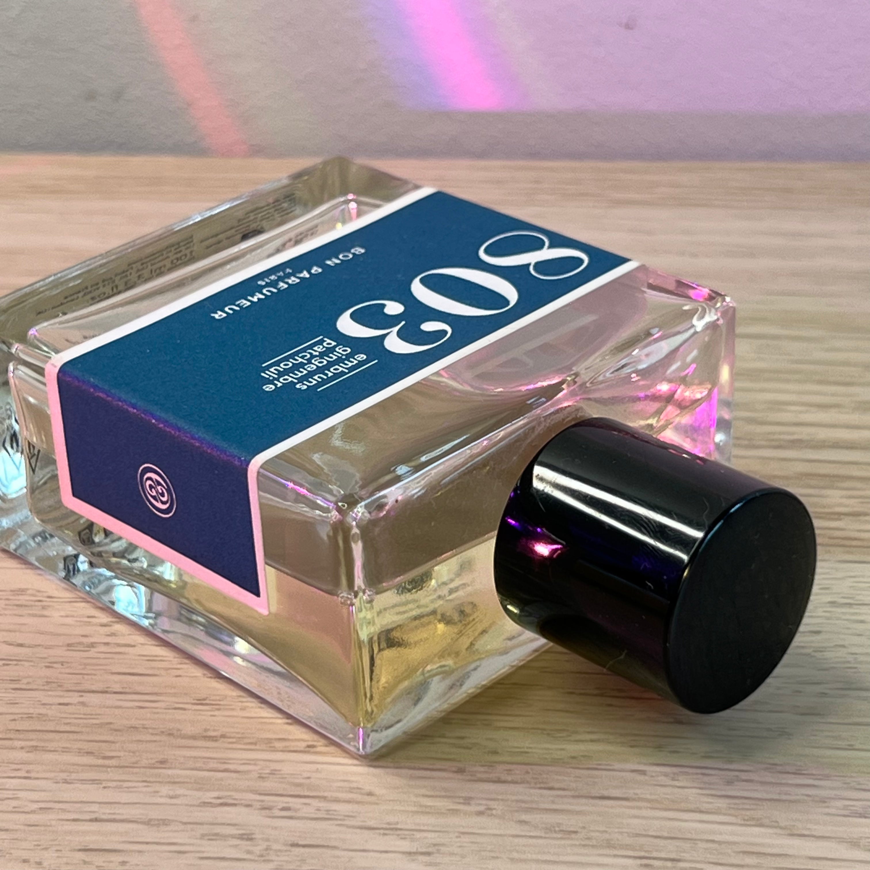 Bon Parfumeur – 803 | Cardamome, Cèdre & Musc (100 ml – 60 % restant)