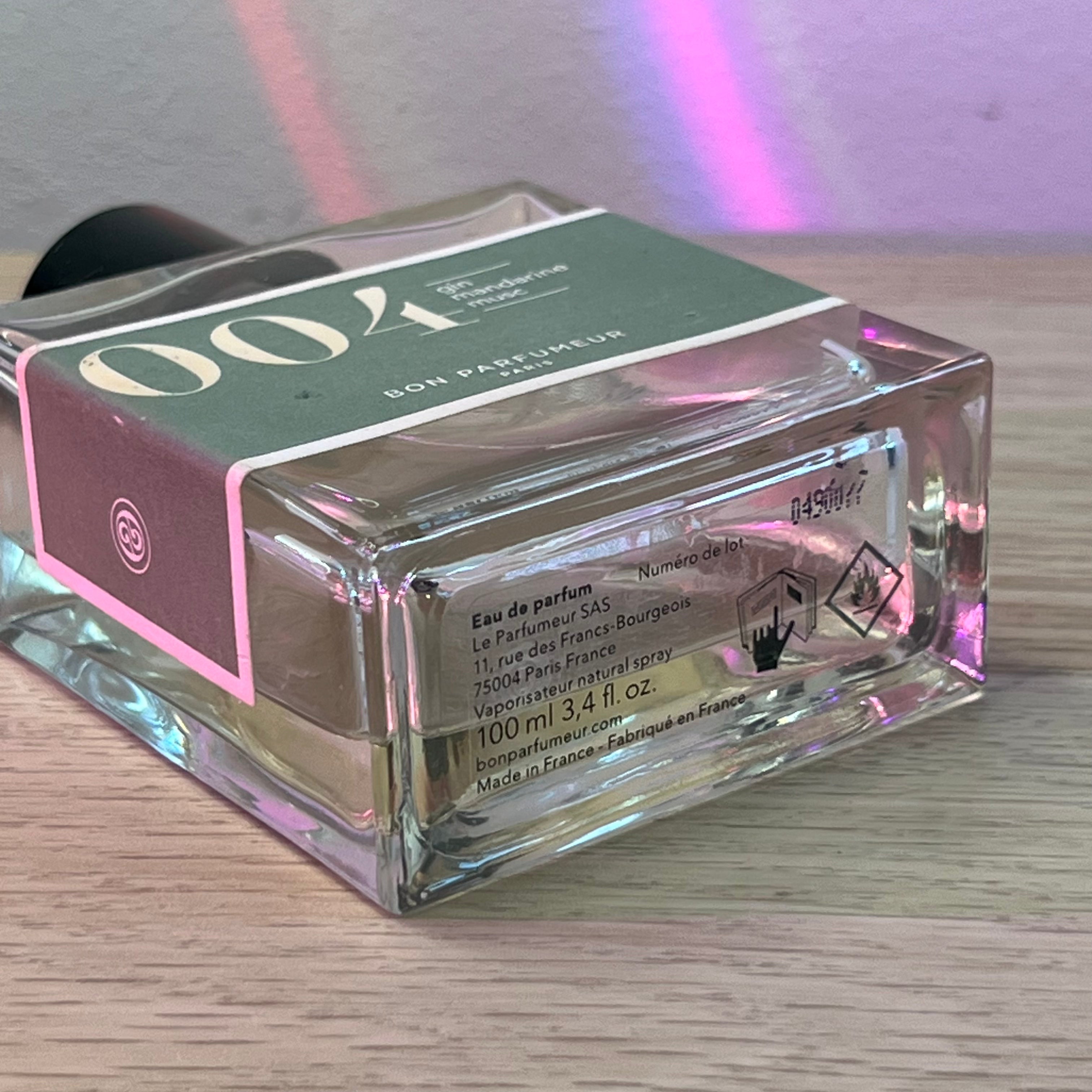 Bon Parfumeur – 004 | Agrumes, Tabac & Musc (100 ml – 30%)