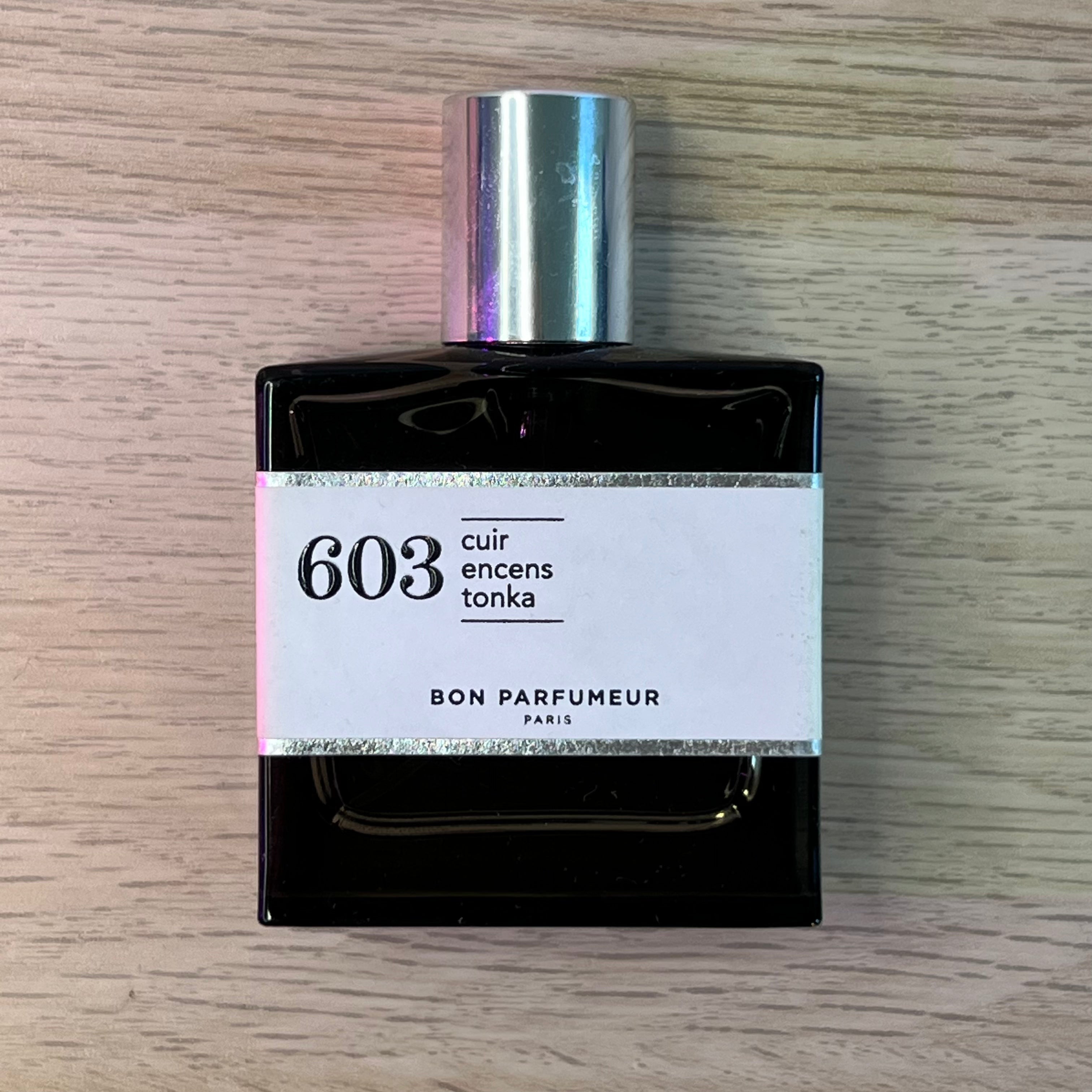 Bon Parfumeur – 603 | Cuir, Encens & Fève Tonka (30 ml – 50%)