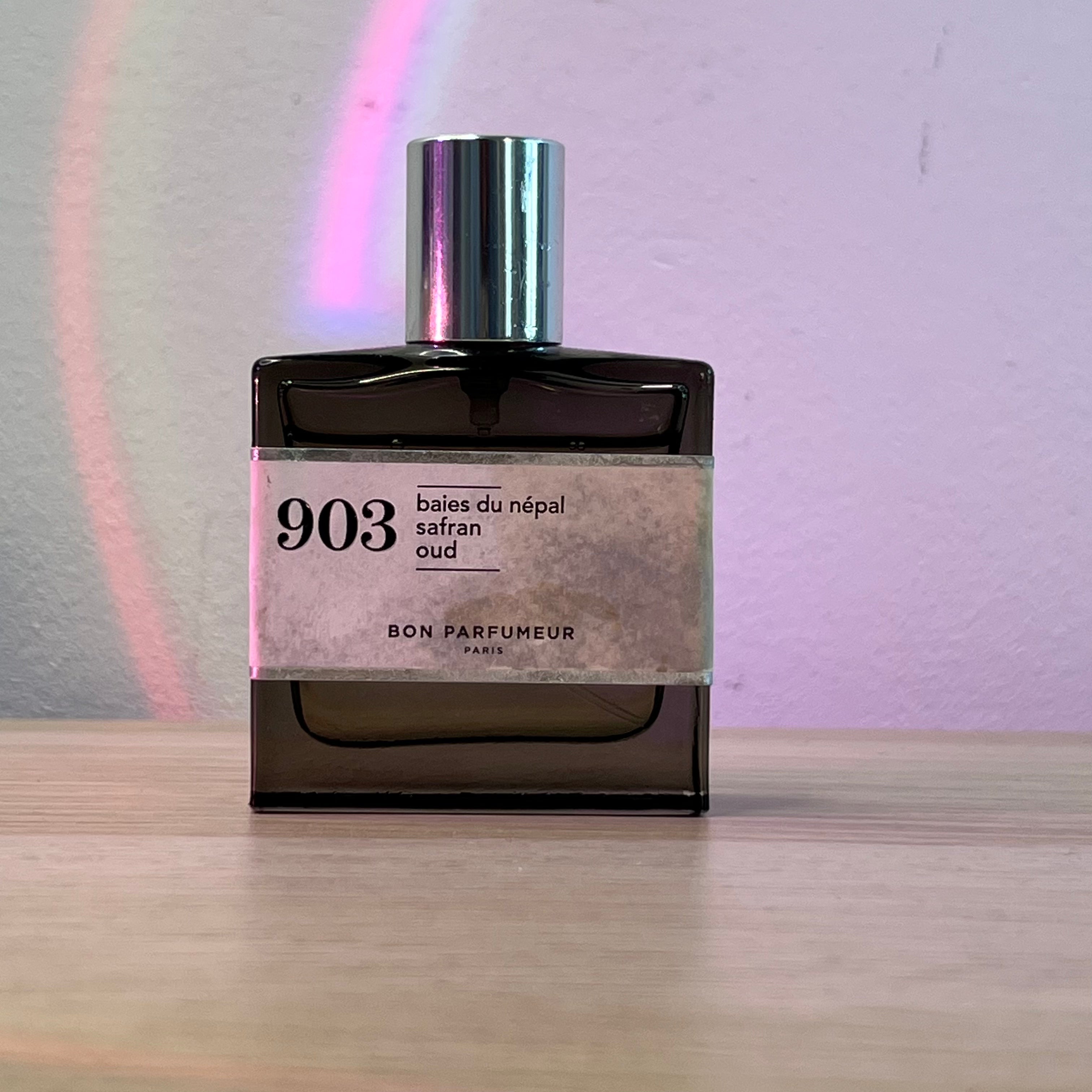 Bon Parfumeur – 903 | Oud, Cannelle & Vanille (30 ml – 80%, étiquette abîmée)