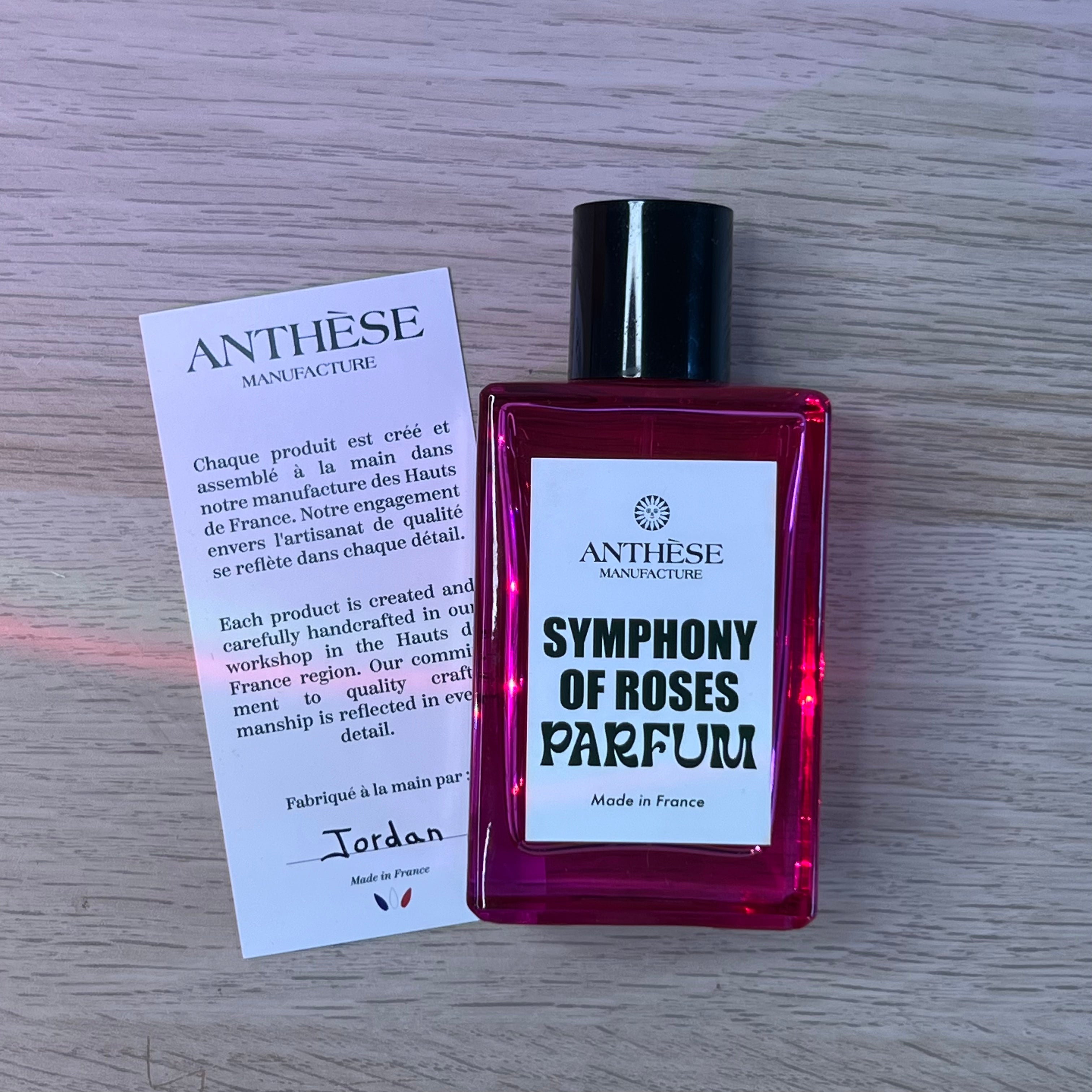 Symphony of Roses – Parfum (100 ml, 70% restant, avec boîte) | Anthèse Manufacture
